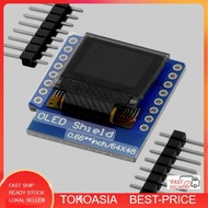 0.66" for D1 Mini LED display