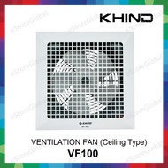 KHIND VF100 Ventilation Fan (Ceiling Type) / kipas ekzos Siling