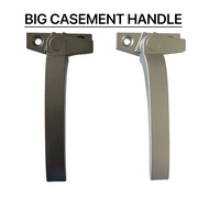 BIG CASEMENT WINDOW HANDLE ALUMINIUM 2 HOLE / PEMEGANG CERMIN TINGKAP