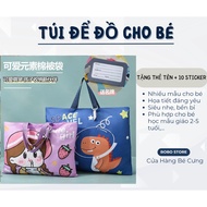 [GIVEAWAY] Bag for blankets, mattresses and pillows for children going to school, beautiful patterns