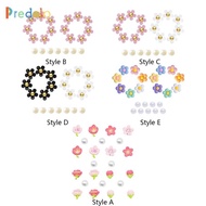 [Predolo] Beach Bag Flower Charms Accessories Stylish Beach Totes Accessories Inserts,