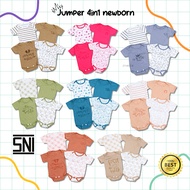 (Content Of 4) Baby Jumper Package SNI 0-6 Months/Baby Girl Boy Baby NewBorn Gift Set Baby T-Shirt 0-3 Months