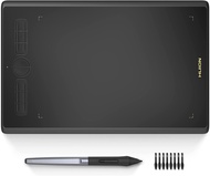 HUION 10th Anniversary ผลิตภัณฑ์ Inspiroy H580X ดิจิตอลแท็บเล็ต OSU! แท็บเล็ตวาดรูป8192-ฟรี Stylus ต