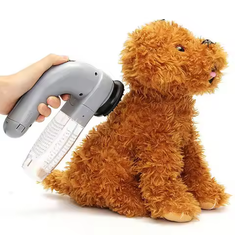 Portable Cat and Dog Hair Vacuum Electric Massage Clean Dual Purpose Cleaner Device Cleaning Vacuum
