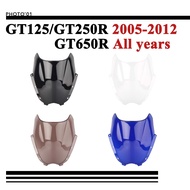 PSELR For Hyosung GT125 GT250R GT650R Windshield Visor Windscreen Wind Shield Screen Fairing Cover 2