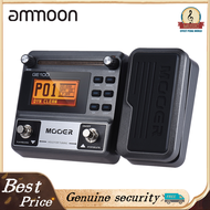 ตัวประมวลผลแบบมัลติเอฟเฟกต์กีตาร์ GE100 MOOER พร้อมการบันทึกวน (180วินาที) การปรับแต่งจังหวะการตั้งค