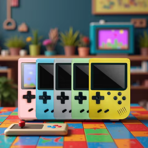 Built-in 500+ Classic games 5 inch arcade retro Console games console for Game boy Emulator TV Video