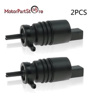 2 Pack Car Windshield Washer Pump for BMW E46 E38 E39 E53 E60 E65 M3 X3 X5 318i 328i 323i 325i C230 