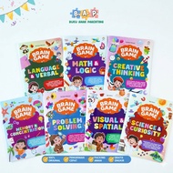 Ziyadbooks - (7 Books) Brain Game Package Children's Activity Book for Ages 5 6 7 Years