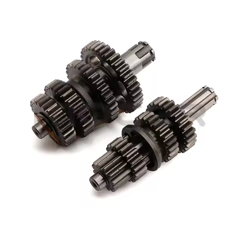 Motorcycle Transmission Gear Box Main Counter Shaft Assy For LF125 1P52FMI Lifan 125cc Horizontal En