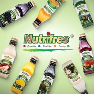 Nutrifres 1 box X 12 bottle  Perisa 1000ml Nutrifresh 1 Liter / 1000 gram / Fruit Juice / Cordial / Concentrate / Jus