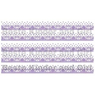 SWAROSKI MOTE SEQUENCE RUBBING MULTIPURPOSE BEADS LOGO GAMIS ABAYA TURKEY SYARI PET CADAR 50 SHEETS