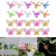 -New In May-Plant Fix Clips Plastic Random Color For Plant Cultivation Orchid Clips[Overseas Products]