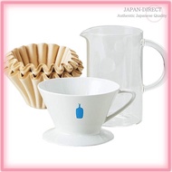 Blue Bottle Coffee Starter Kit: [Dripper] [Carafe] [Filter]