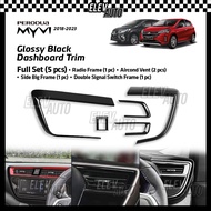 Perodua Myvi G3 Facelift 2018 - 2024 Dashboard Interior Trim Glossy Black Cover Accessories 2019 202