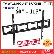 High Quality TV Wall Mount Tilt Bracket 65 - 115" LED/LCD/Plasma Tilting Support Large TV 100/98/85/