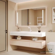 Basin Bathroom Cabinet Toilet Washbasin Cream Washbasin Modern Skin Integrated Combination Combinati