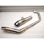 Open pipe canister exhaust DPJ set for Tmx 125/155 Ruis tc 125 /150 Tmx 150