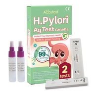Accufast Helicobacter Pylori Test Kit - H.Pylori Ag Test Cassette Stomach Health Test 99% Accuracy