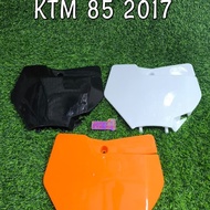 KTM 85 2017 License Plate Plate KTM 85 2017 SRX License Plate Cover/