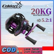 CALDARI 2024 New PROBEROS Mesin Pancing Casting Bc Reel 7.2:1 Gear Ratio 10kg Drag Carbon Shell Fish