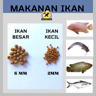 Fish Feed, Dindings multi-feed finisher fish feed 1KG (economi makanan ikan ekonomi pelbagai jenis ikan floating) untuk Ikan Talapia,Patin, dan Puyu,淡水大鱼饲料