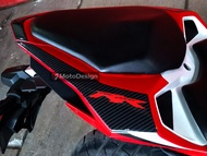 Stiker Timbul Carbon Protector Pad Tailpad Buntut Body CBR250RR