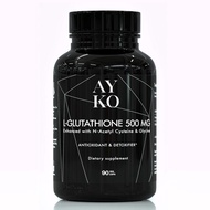 AYKO L-Glutathione 500 mg - Reduced Glutathione Skin Whitening Pills with NAC and Glycine - Antioxid