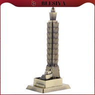 blesiya Taipei 101 Tower Building Architecture Model of  Desktop Ornament Travel Souvenir Gift