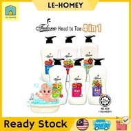 Head to Toe 4 in 1 Head to Toe 4 in 1 Baby Body Shampoo Smooth Clean Felora Junior Kids / Syampu Bay