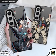 HP So Cool Tecno Camon 40 Pro 5G & Tecno Camon 40 4G Case Latest 2025 Gundam Motif | SoftCase Tecno 