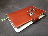 真牛皮 手作聖經書套 耶穌受難 (不包含紙本聖經) 客製