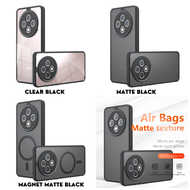 MAGNETIC FROSTED Matte / Clear PC TPU Dustproof Phone Case Oppo Reno 13 13F 12 12F A5 Pro 5G 4G Non 