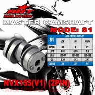 BRT RACING HIGH CAM / CAMSHAFT ( 2PIN )  NVX V1 NVX155 V1 T1/ T2 / S1 / S2 / R1 / R2 / R3