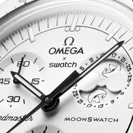 送錶面保護貼 全新有單 2年保養 OMEGA  X  SWATCH Snoopy 白色 全新