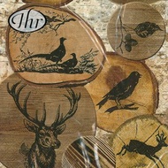 德國 IHR-33*33cm餐巾紙-原野深林(木紋場景)