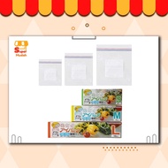 Beg Penyimpanan Makanan Boleh Digunakan Semula Beg Zip Untuk Makanan Beg Plastik Kunci Zip Lutsinar 