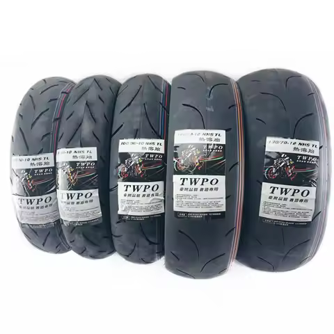 Motorcycle Semi-Slick 350/100/90-10 Fuxi “Ghost Fire” GY6 ‘Jinzhan'“Little Turtle” Motorcycle 10 12-