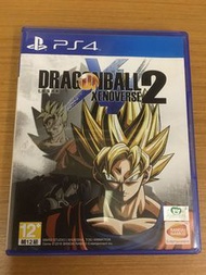 PS4 七龍珠 2 異戰 dragon ball 2 xenoverse 中文版 光碟無刮
