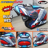 หมวกกันน็อค REAL STORM SP2 ยกคาง แว่น2ชั้น ลายใหม่ 2025