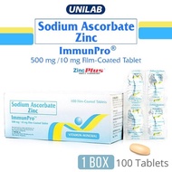 ☚Immunopro with Zinc 500mg 100 Tablets Original with Seal❈