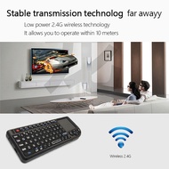 【Worth-Buy】 Mrvsi Mini 2.4g Rf Wireless Keyboard Spanish French English Keyboard Backlight Touchpad Mouse For Notebook Smart Tv Box