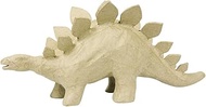 Décopatch SA123O S Stegosaur Paper Mache Carrier 32 x 9 x 15 cm Cardboard Brown