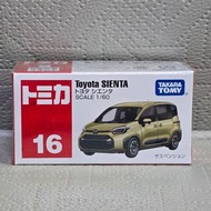 Tomica 16 Toyota Sienta