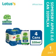 SOMERSBY Apple 0.0 Can (320ml x 4)