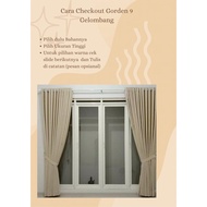 Custom Curtains with 9 Waves