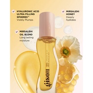 Gisou Honey Infused Lip Oil Honey Gold Shimmer Glow Hair Mask Leave in Conditioner Hair Oil Starberr