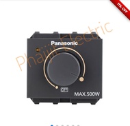 สวิตช์หรี่ไฟ PANASONIC WEG57816H 300 วัตต์ สีเทา Dimmer Switch Incandescent Low Voltage Halogen With