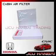 Cabin Filter, Aircon Filter, for Honda Civic 2016, 2017, 2018, 2019, 2020