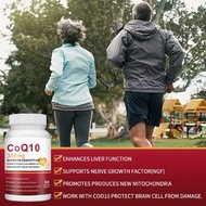 U.S. Imported Coenzyme q10 Reduced Type High Content Coq10 300mg 90 Capsules Q10 Vitamin C